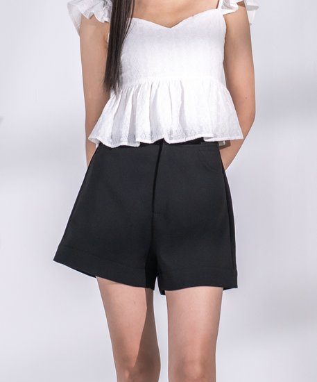 Billie Double Pocket Shorts - Black