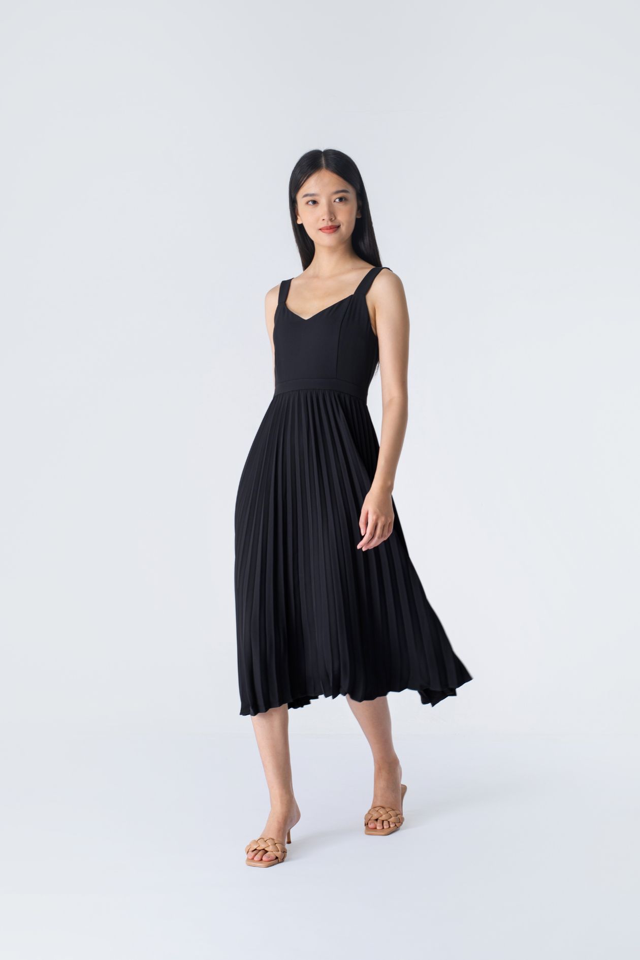 Pippa shop pleated dress