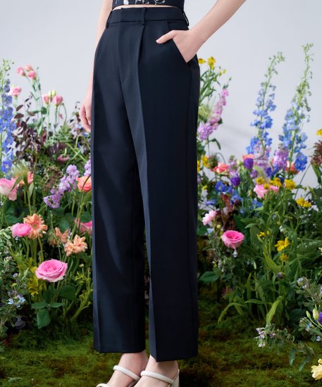Blake Straight-leg Pants - Black