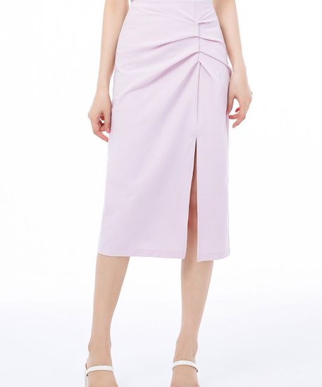 Sonia Ruched Skirt - Blush