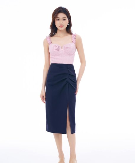 Tansy Textured Top - Pink