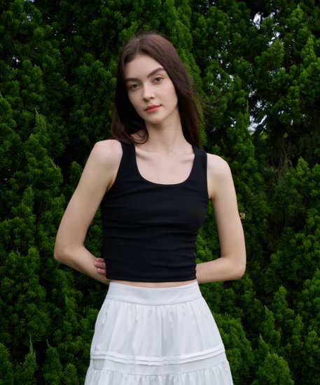 Harper Sleeveless Top - Black