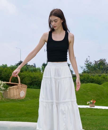 Harper Sleeveless Top - Black