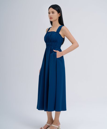 Anya Midaxi Dress - Teal