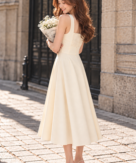[PREORDER] Bella Midaxi Dress - Daffodil